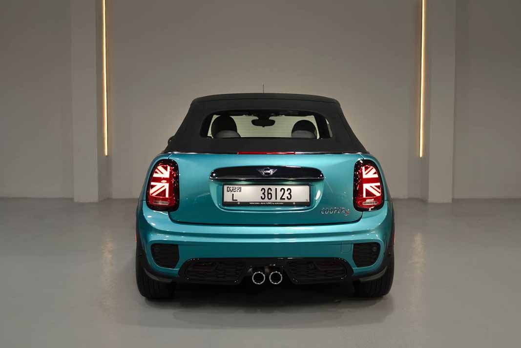 Mini Cooper S convertible (Green)