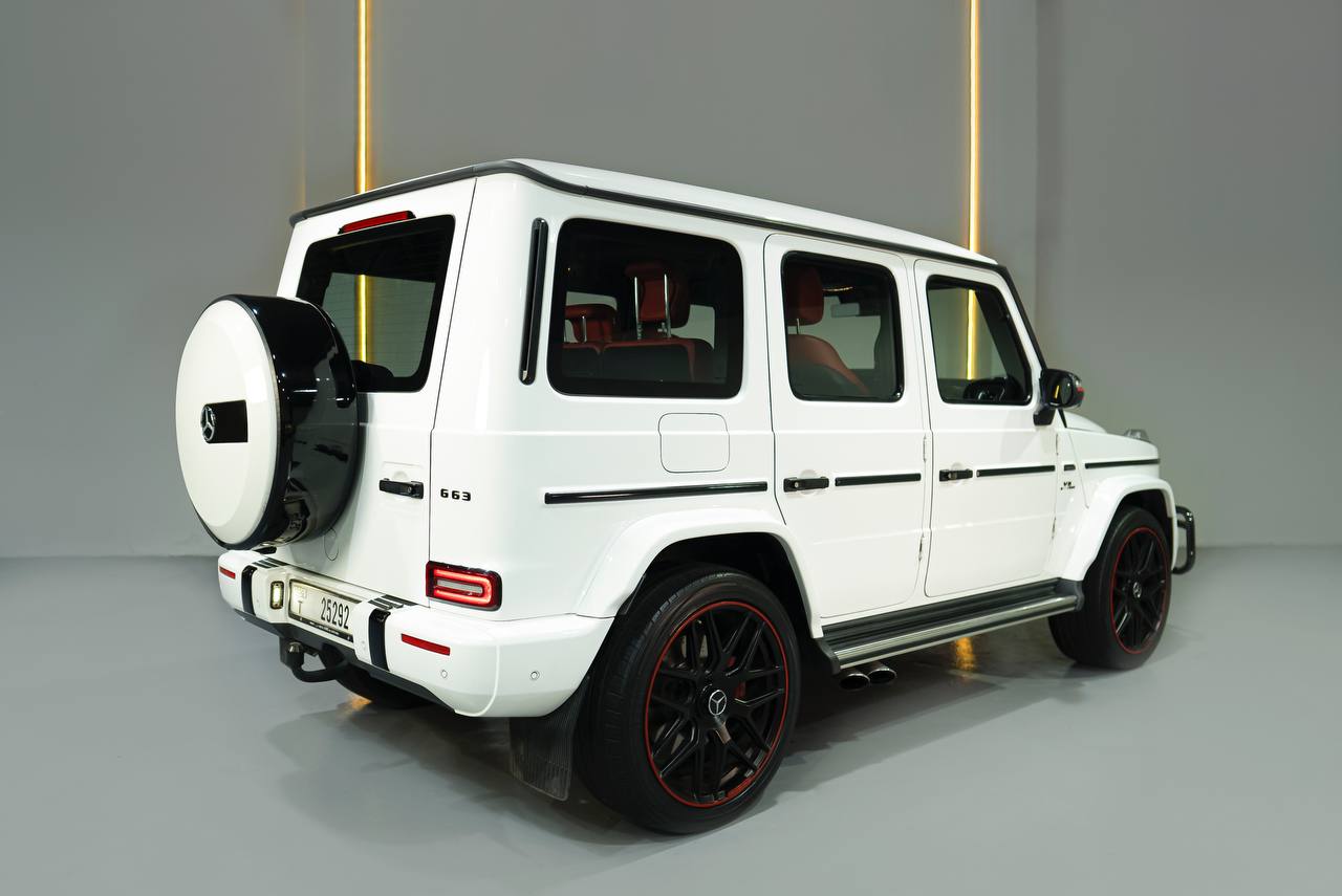 Mercedes G63 AMG (White)