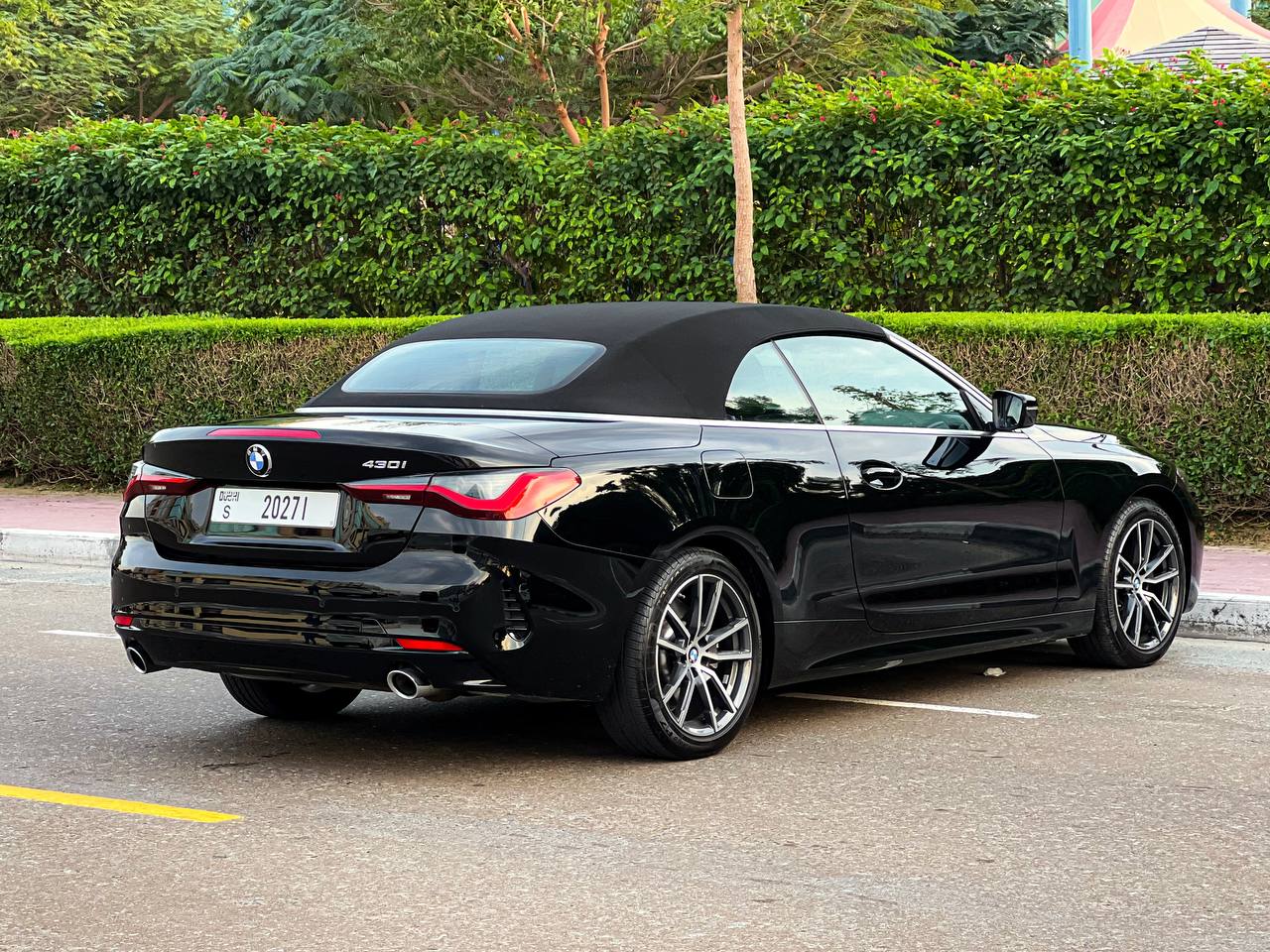 BMW 430 black