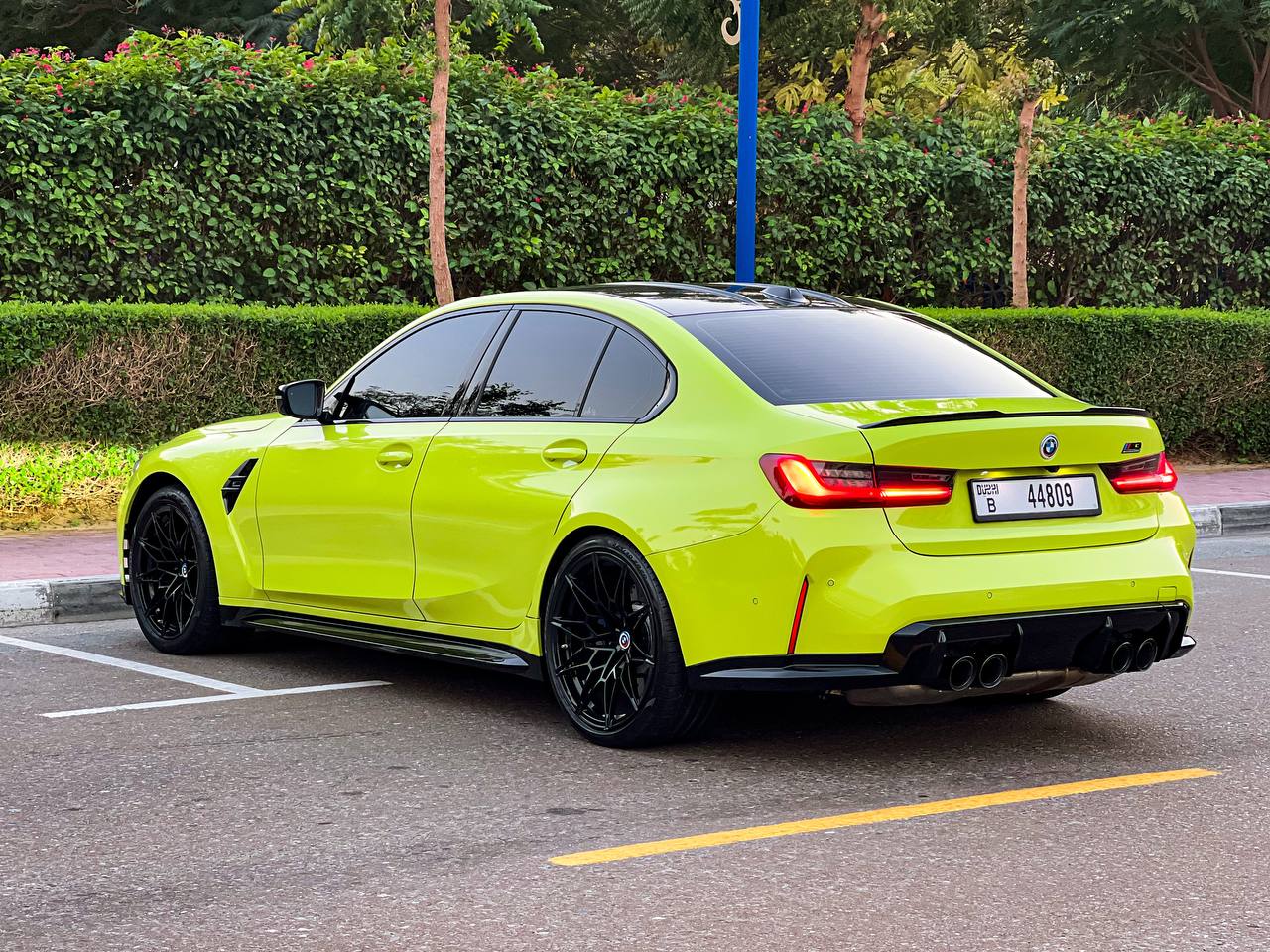 BMW M3 green