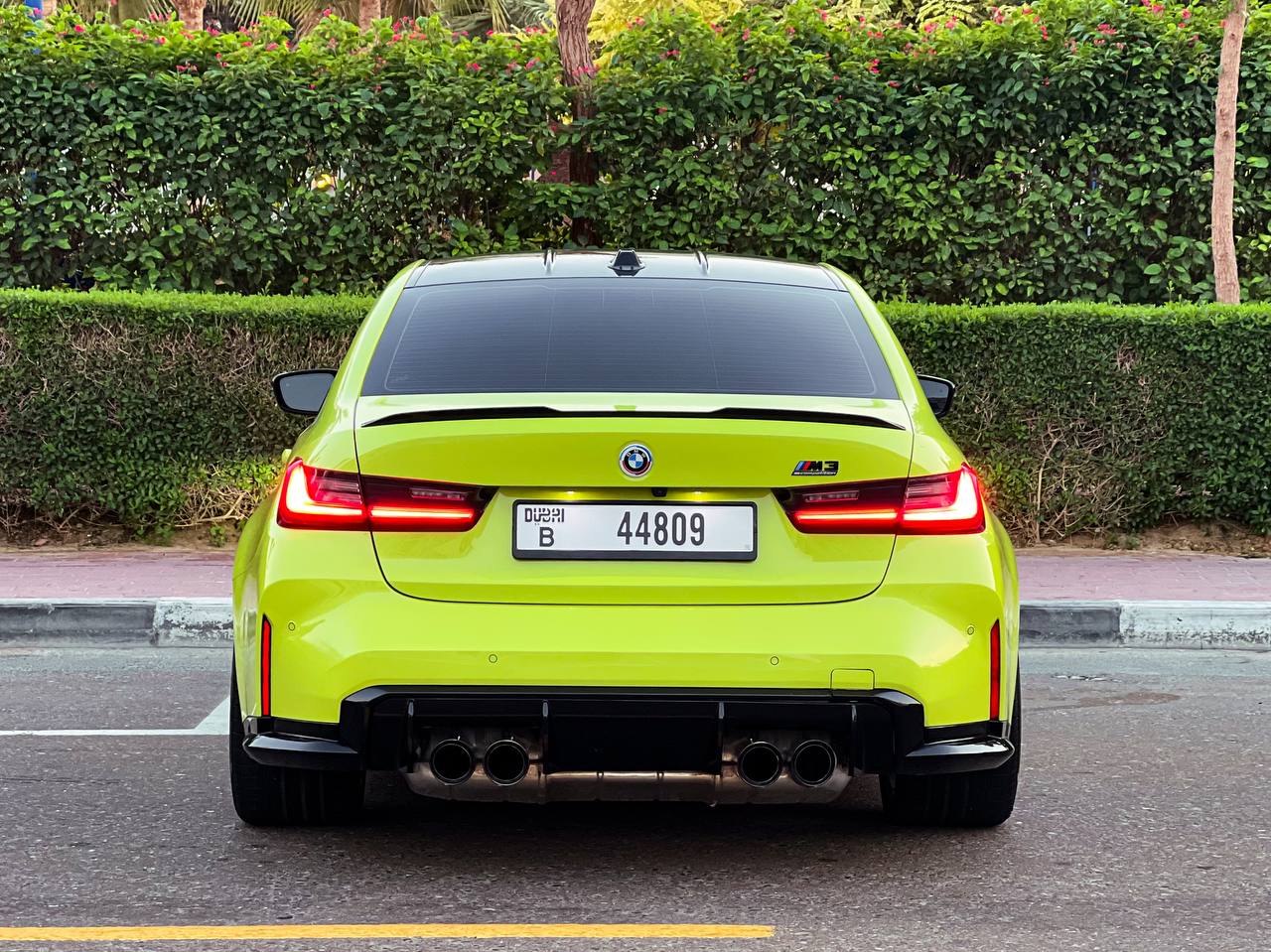 BMW M3 green