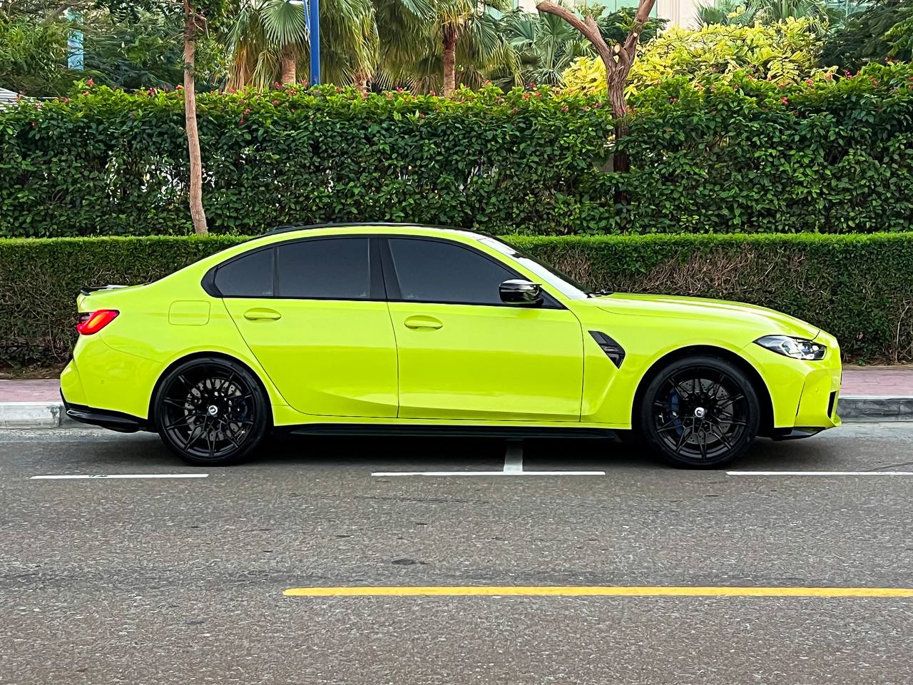 BMW M3 green