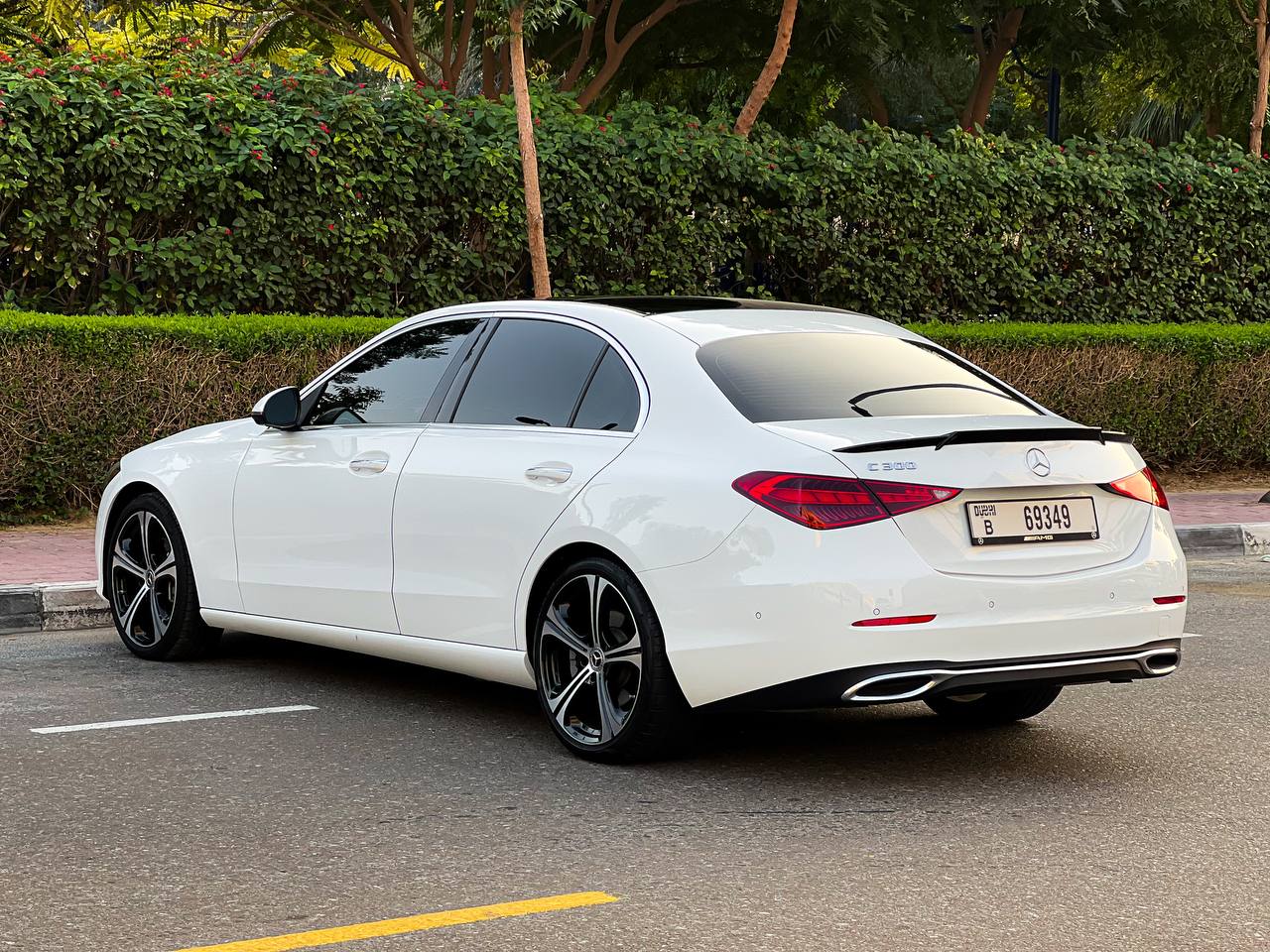 Mercedes C300 (White)