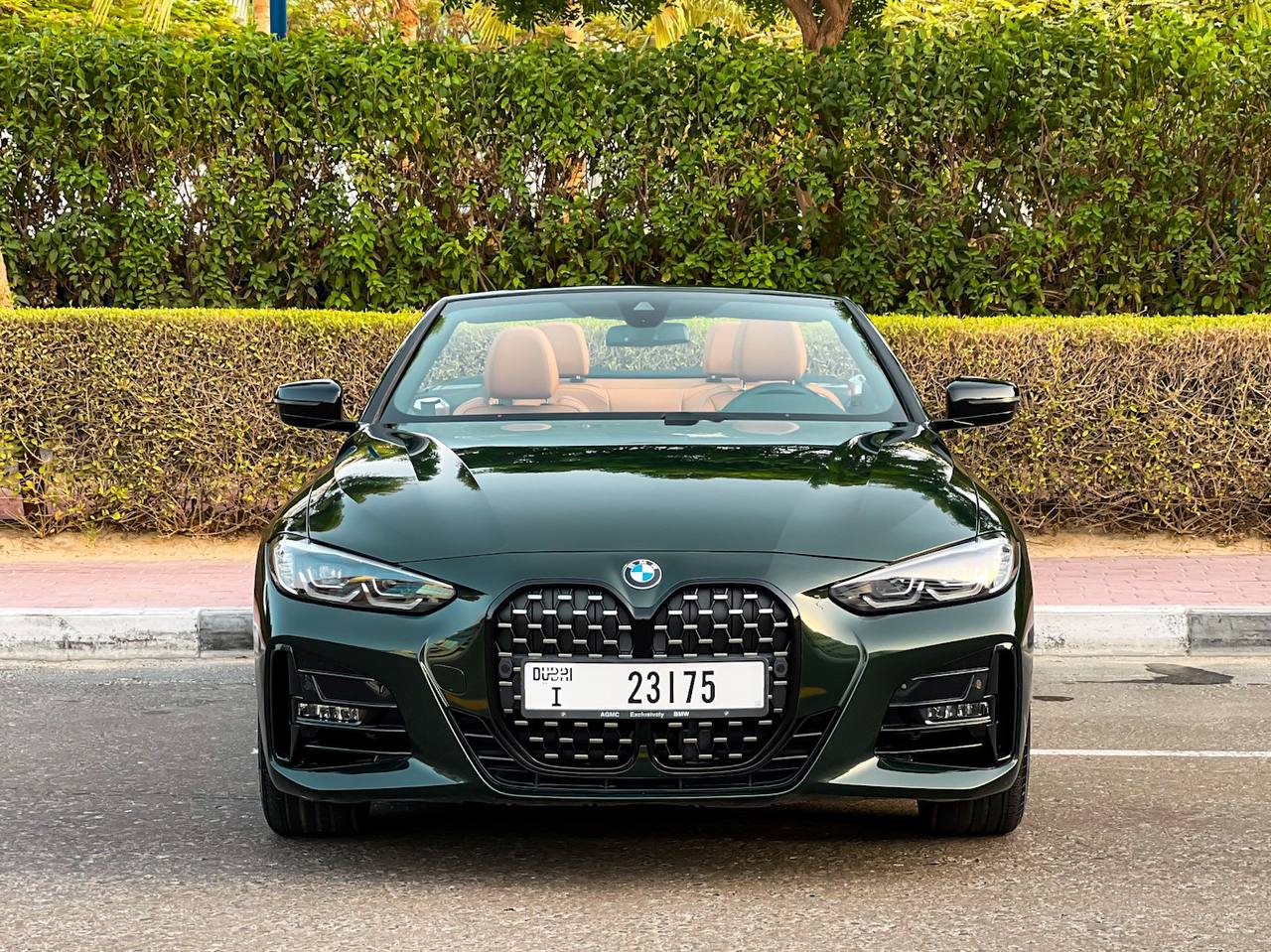 BMW 430 convertible green