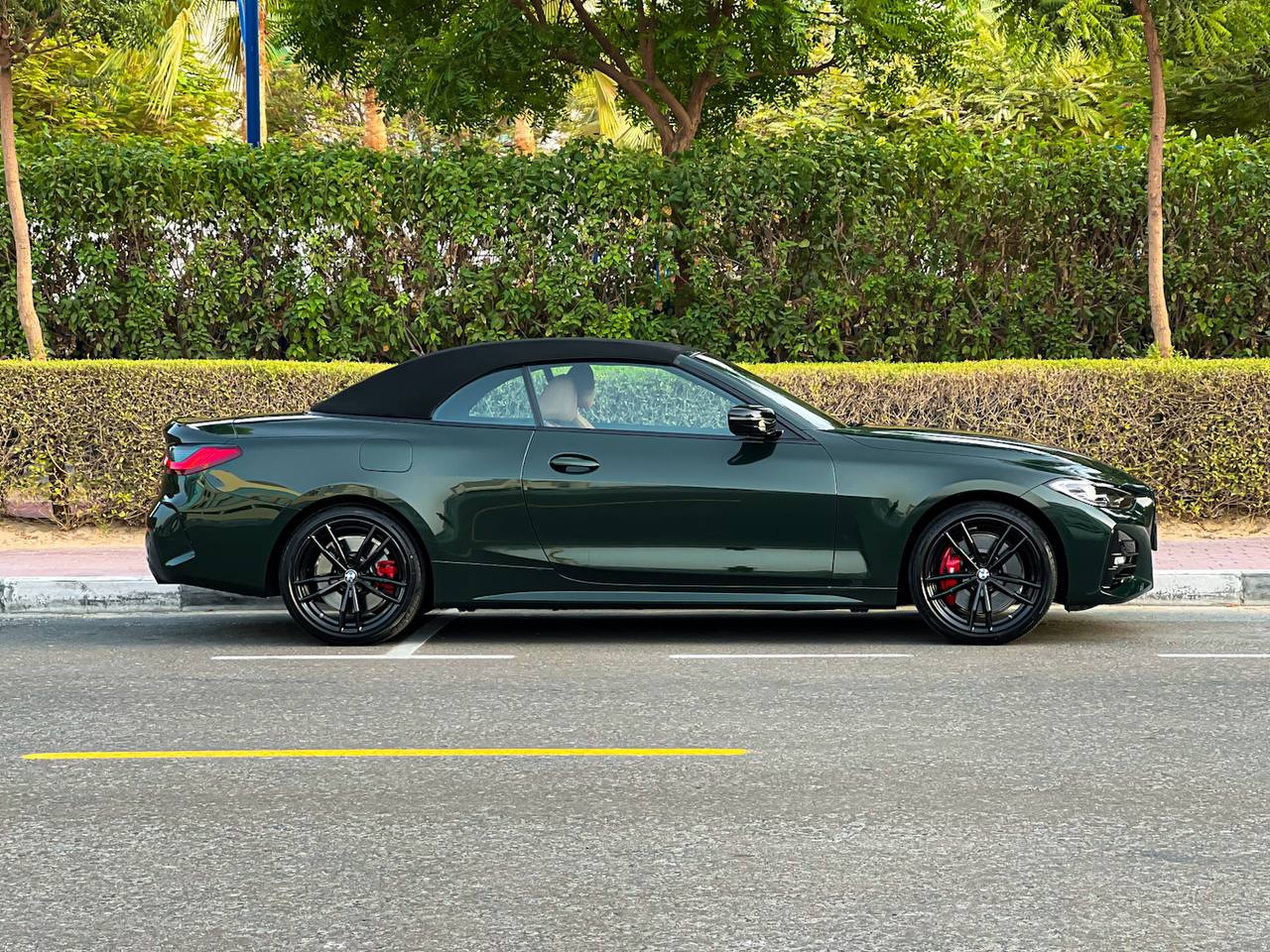 BMW 430 convertible green