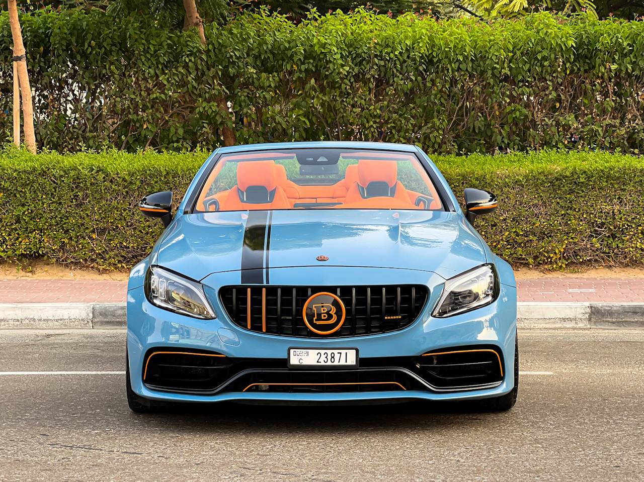 Mercedes C63 convertible brabus