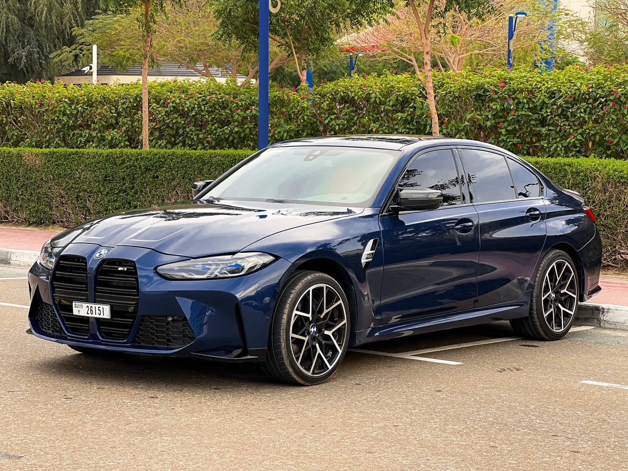 BMW  330i blue