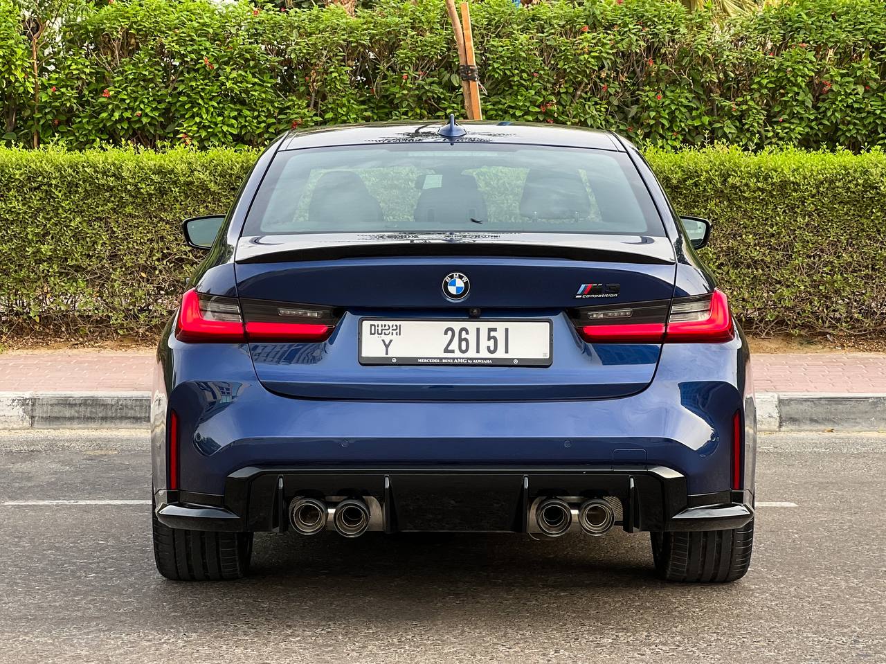 BMW  330i blue