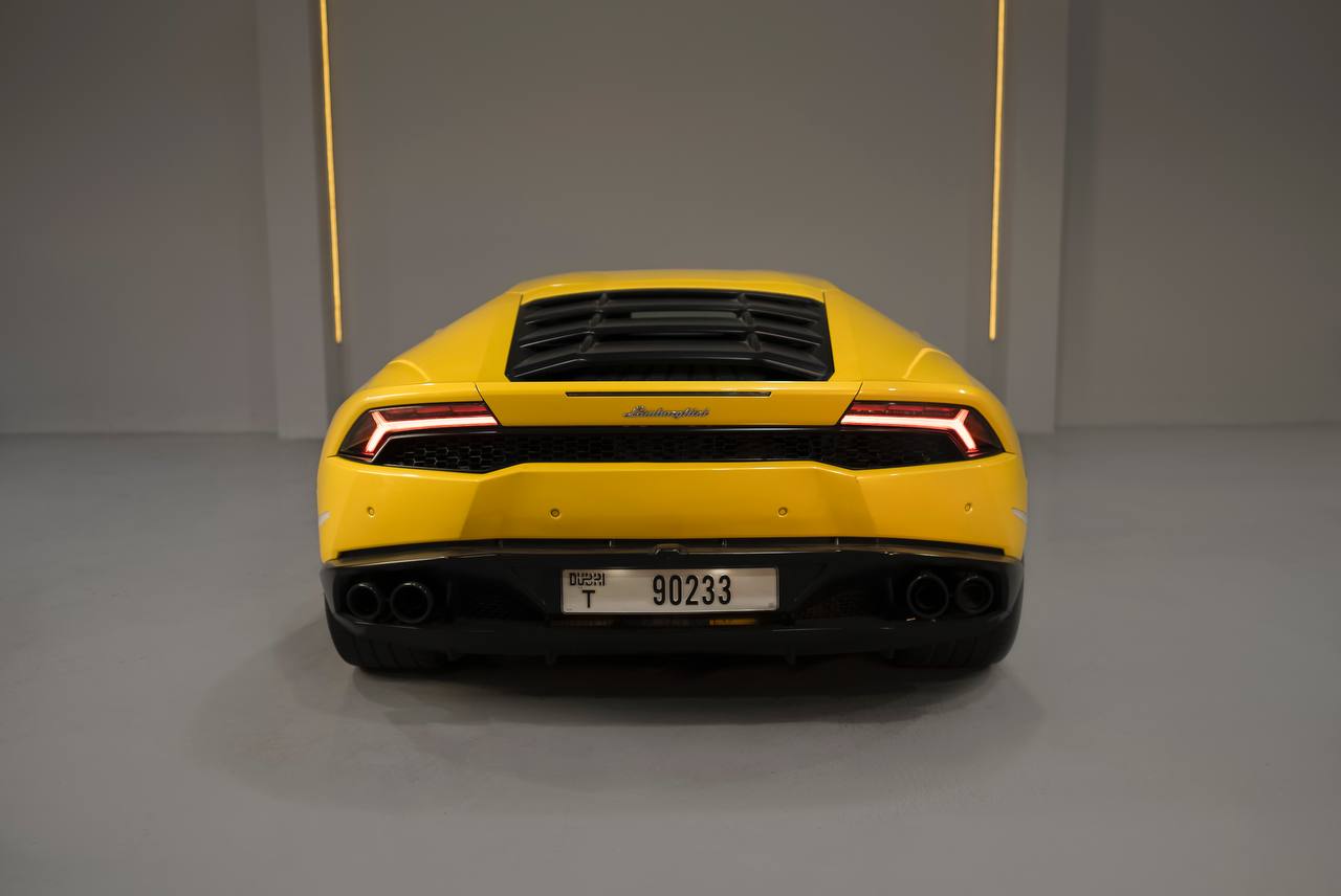  Lamborghini Huracan (Yellow)